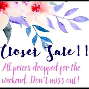 Check out all the items in my closet! It’s time to clear out these items.